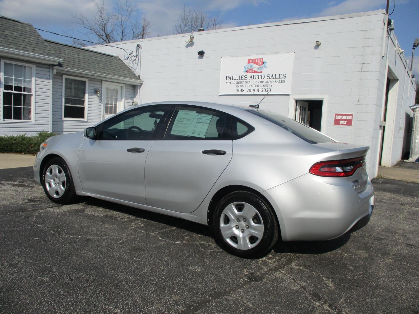 2013 SILVER Dodge Dart (1C3CDFAA4DD) , AUTOMATIC transmission, located at 540a Delsea Drive, Sewell, NJ, 08080, (856) 589-6888, 39.752560, -75.111206 - Photo#3